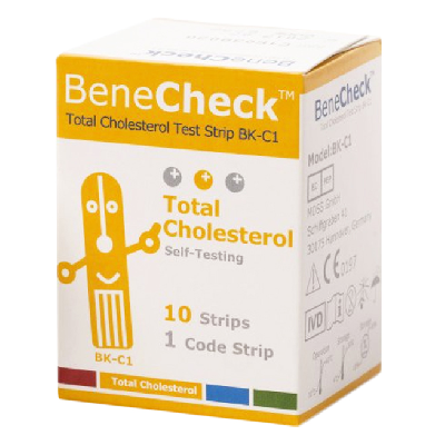 Benecheck – Bandelettes Cholesterol (x10)