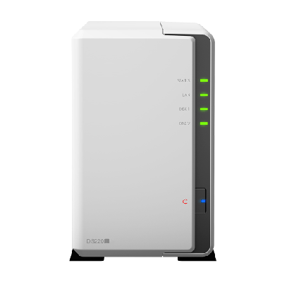 Synology DiskStation DS220j NAS Mini Tower Ethernet/LAN Blanc RTD1296 (DS220J) Synology DiskStation DS220j NAS Mini Tower Ethernet/LAN Blanc RTD1296 (DS220J)