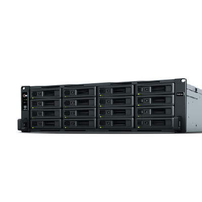 Synology RackStation RS4021XS+ serveur de stockage Rack (3 U) Ethernet/LAN Noir D-1541 (RS4021xs+)