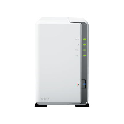 Synology DiskStation DS223J serveur de stockage NAS Bureau Ethernet/LAN Blanc RTD1619B (DS223J) Synology DiskStation DS223J serveur de stockage NAS Bureau Ethernet/LAN Blanc RTD1619B (DS223J)