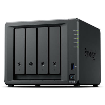 Synology DiskStation DS425+ NAS storage server Intel® Celeron® J4125 2 GB DDR4 0 TB Black
