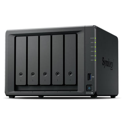 Synology DiskStation DS1525+ NAS storage server Ryzen Embedded V1500B 8 GB DDR4 0 TB Black