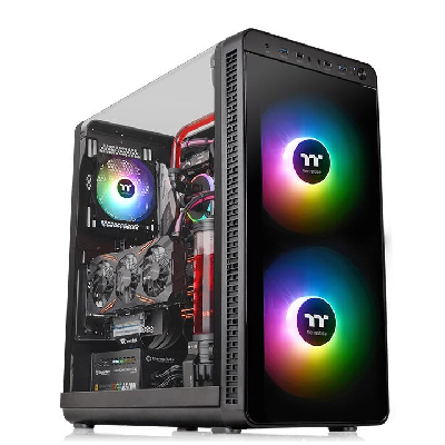 Thermaltake View 37 ARGB Edition, Midi-Tower, PC, SPCC, EATX,Micro-ATX,Mini-ITX, Black, Gaming Thermaltake View 37 ARGB Edition, Midi-Tower, PC, SPCC, EATX,Micro-ATX,Mini-ITX, Black, Gaming