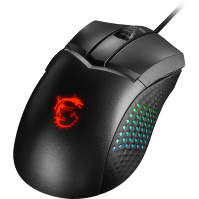 MSI CLUTCH GM51 LIGHTWEIGHT فأرة لليد اليمنى USB Type-A بصرية 26000 DPI