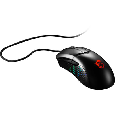 MSI CLUTCH GM51 LIGHTWEIGHT فأرة لليد اليمنى USB Type-A بصرية 26000 DPI