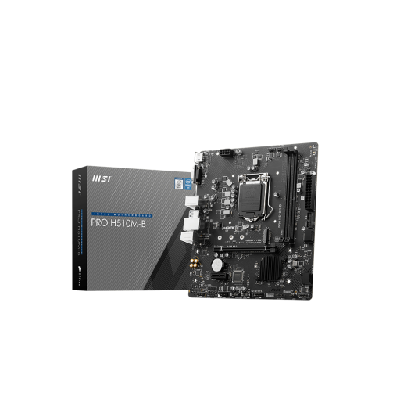 MSI PRO H510M-B carte mère Intel H470 LGA 1200 (Socket H5) micro ATX MSI PRO H510M-B carte mère Intel H470 LGA 1200 (Socket H5) micro ATX