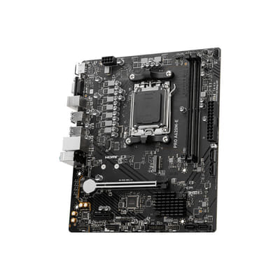 لوحة أم MSI PRO A620M-E AMD A620 مقبس AM5 ميني ATX