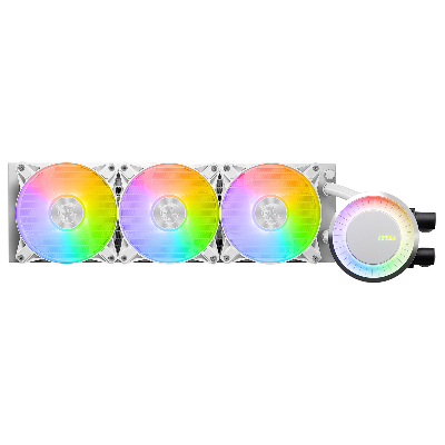 MSI MAG CORELIQUID E360 WHITE système de refroidissement d’ordinateur Carte-mère, Processeur Liquid cooling kit 12 cm Blanc