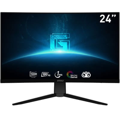 MSI G2422C شاشة مسطحة للكمبيوتر 59.9 سم (23.6") 1920 x 1080 بكسل Full HD أسود