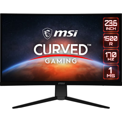 MSI G2422C شاشة مسطحة للكمبيوتر 59.9 سم (23.6") 1920 x 1080 بكسل Full HD أسود