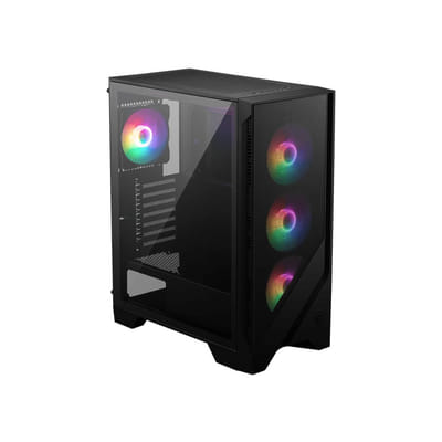 MSI MAG FORGE 120A AIRFLOW هيكل برج متوسط أسود، شفاف