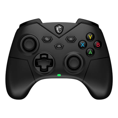 MSI FORCE GC300 WIRELESS Black USB 2.0 Game Controller Analog PC