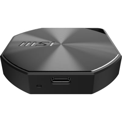MSI DATAMAG 20GBPS 1TB SSD خارجي 1 تيرابايت USB Type-C USB 3.2 Gen 2x2 أسود