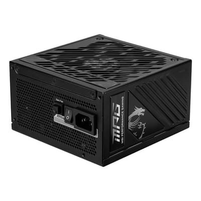 MSI MPG A850GS PCIE5 unité d'alimentation d'énergie 850 W 24-pin ATX ATX Noir