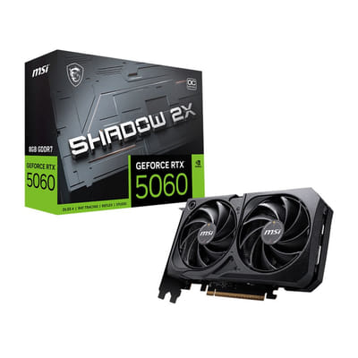 MSI GeForce RTX 5060 8G SHADOW 2X OC NVIDIA 8 Go GDDR7