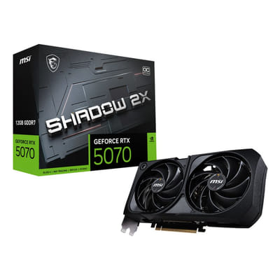 MSI GeForce RTX 5070 12G SHADOW 2X OC NVIDIA 12 Go GDDR7