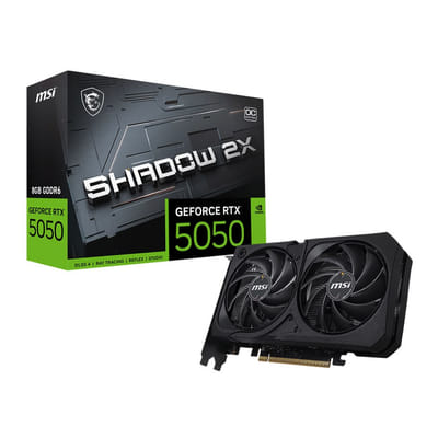 MSI GeForce RTX 5050 8G SHADOW 2X OC NVIDIA 8 جيجابايت GDDR6