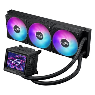 أسوس ROG ريوجين III 360 ARGB إكستريم صندوق كمبيوتر مبرد سائل كلي أسود