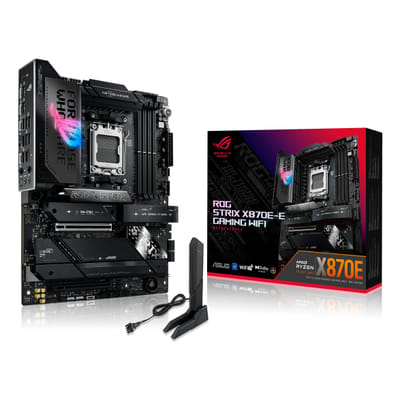أسوس ROG STRIX X870E-E جيمينغ واي فاي AMD X870E فتحة AM5 ATX
