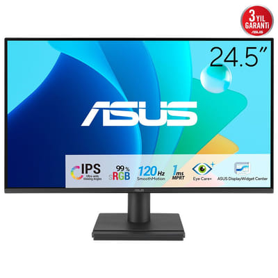ASUS VA259HGA flat PC monitor 62.2 cm (24.5") 1920 x 1080 pixels Full HD LCD Black