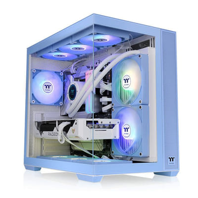 Thermaltake View 380 TG ARGB Hydrangea Blue Midi Tower Blue
