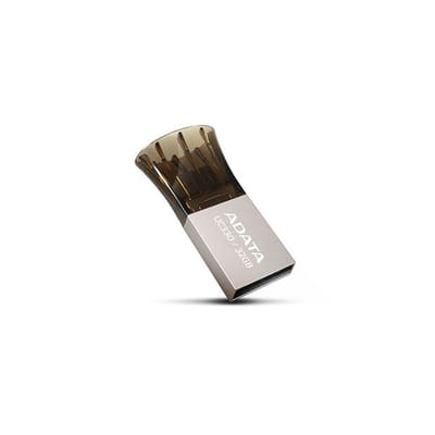 ADATA UC330 lecteur USB flash 32 Go USB Type-A / Micro-USB 2.0 Noir, Argent