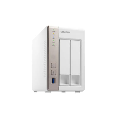 QNAP TS-251 NAS Tower Ethernet/LAN Storage Server White