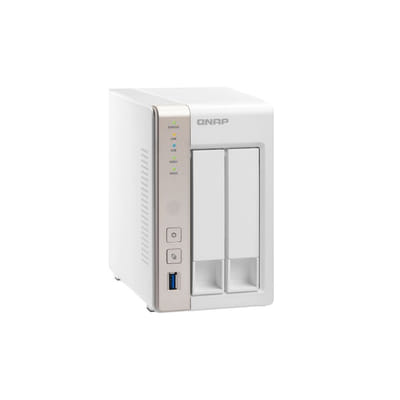 QNAP TS-251 NAS Tower Ethernet/LAN Storage Server White