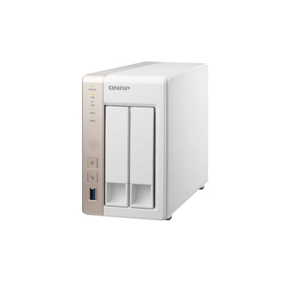 QNAP TS-251 NAS Tower Ethernet/LAN Storage Server White