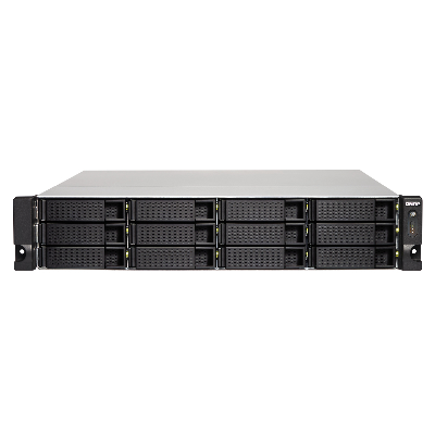 QNAP TS-1263XU NAS Rack (2 U) Ethernet/LAN Noir GX-420MC