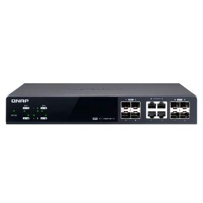 QNAP QSW-M804-4C commutateur réseau Géré 10G Ethernet (100/1000/10000) Noir
