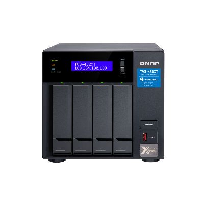 QNAP TVS-472XT NAS Tower Ethernet/LAN Noir QNAP TVS-472XT NAS Tower Ethernet/LAN Noir