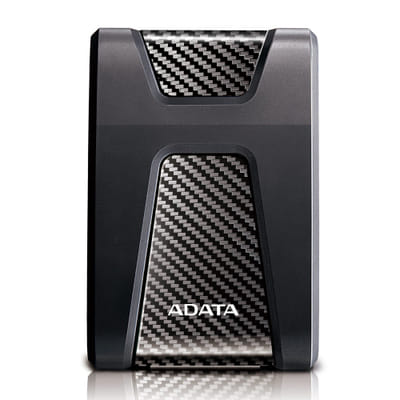 ADATA HD650 قرص صلب خارجي 4 تيرابايت أسود، فحم