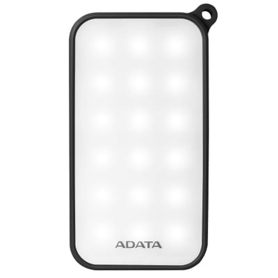 ADATA D8000L Lithium Polymère (LiPo) 8000 mAh Noir, Transparent