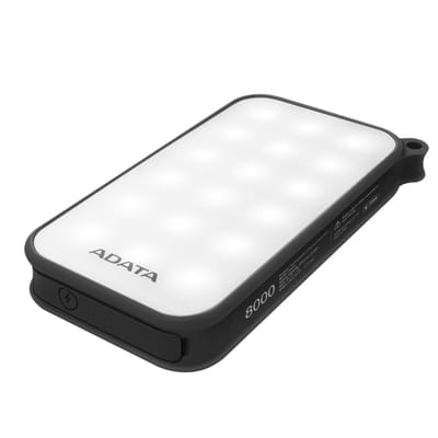 ADATA D8000L Lithium Polymer (LiPo) 8000 mAh Black, Transparent