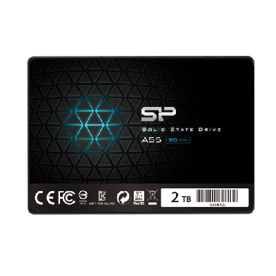 Silicon Power Ace A55 2.5&quot; 2000 Go Série ATA III 3D NAND