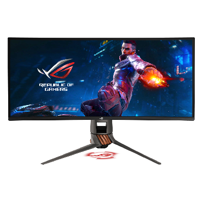 ASUS ROG Swift PG349Q 86,7 cm (34.1") 3440 x 1440 pixels UltraWide Quad HD LED Cuivre, Titane