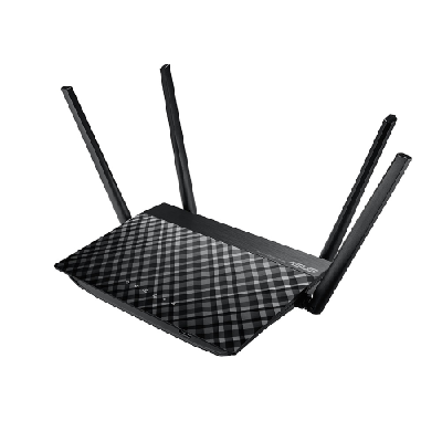 ASUS RT-AC58U V2 routeur sans fil Gigabit Ethernet Bi-bande (2,4 GHz / 5 GHz) Noir