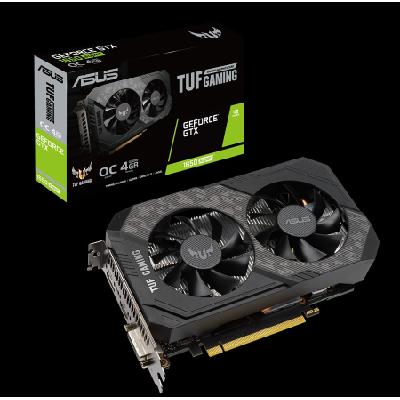 ASUS TUF-GTX1650S-O4G-GAMING NVIDIA GeForce GTX 1650 SUPER 4 Go GDDR6 ASUS TUF-GTX1650S-O4G-GAMING NVIDIA GeForce GTX 1650 SUPER 4 Go GDDR6