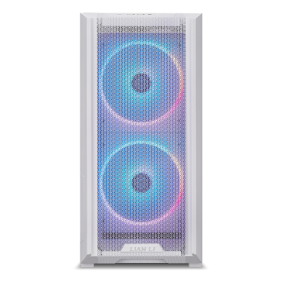 Lian Li LANCOOL 216 Midi Tower Transparent, Blanc