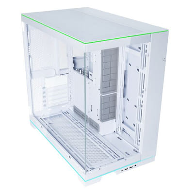 Lian Li O11D EVO برج RGB أبيض