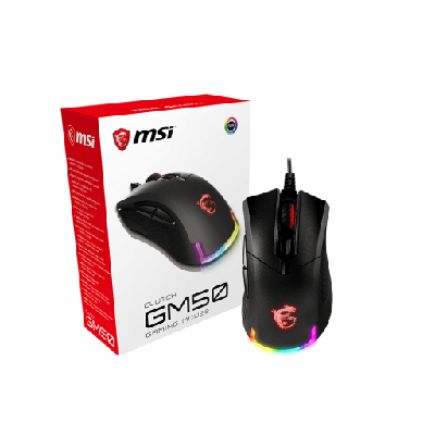 MSI CLUTCH GM50 souris Droitier USB Type-A Optique 7200 DPI