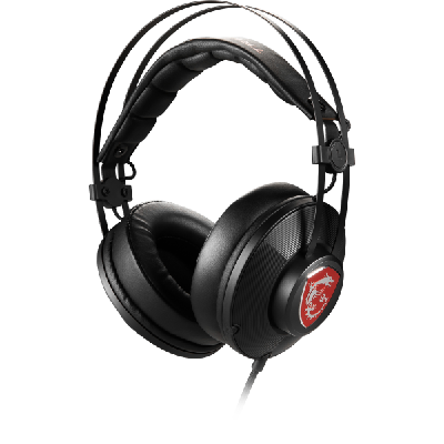 MSI DS502 GAMING HEADSET écouteur/casque Avec fil Arceau Jouer Noir, Rouge
