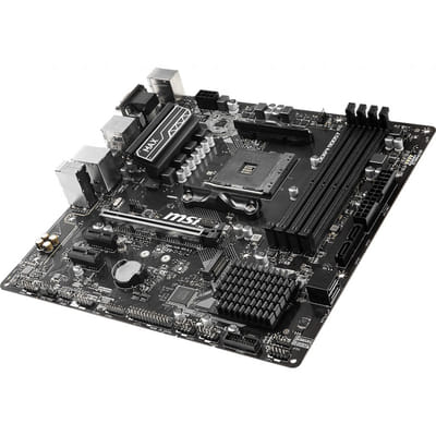 MSI B450M PRO-VDH Max AM4 Micro ATX AMD B450