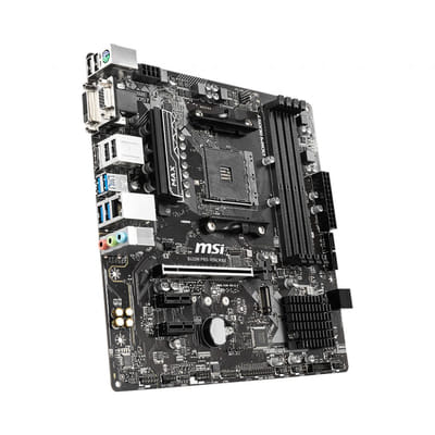 MSI B450M PRO-VDH Max AM4 Micro ATX AMD B450