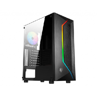 MSI MAG VAMPIRIC 100R 'V100R' ARGB Mid Tower Gaming Computer Case Midi Tower Noir MSI MAG VAMPIRIC 100R 'V100R' ARGB Mid Tower Gaming Computer Case Midi Tower Noir