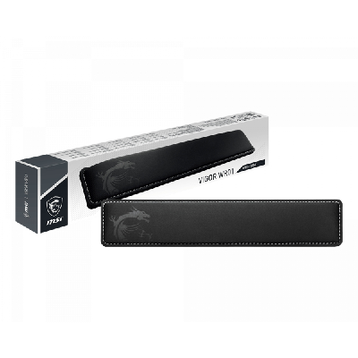 MSI Vigor-WR01 repose-poignet Mémoire de forme, Caoutchouc Noir MSI Vigor-WR01 repose-poignet Mémoire de forme, Caoutchouc Noir