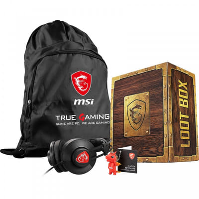 Loot Box 2 (Gaming Headset + MSI Bag + Lucky Dragon Keychain)