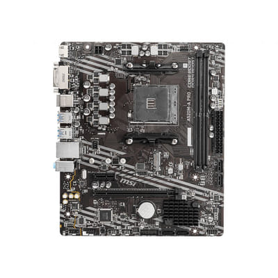 MSI A520M-A PRO Emplacement AM4