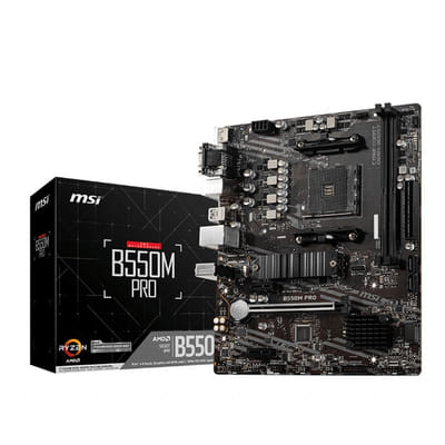 MSI B550M PRO لوحة أم AMD B550 AM4 ميكرو ATX (7D14-006R)
